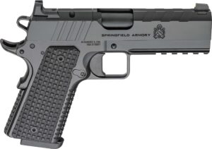 Springfield Armory Emissary 1911 AOS 9mm 4.25 inch barrel black Cerakote VZ G10 grips