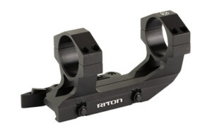 Riton 34mm QD cantilever scope mount, black anodized