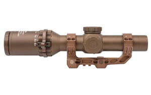 Sig Sauer Tango6T 1-6x24mm FL-6 Hellfire scope in Flat Dark Earth with ALPHA4 mount and accessories