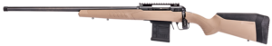 Savage 110 Tactical Desert left-hand rifle 6.5 Creedmoor 24in FDE stock Matte Black metal