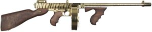Auto-Ordnance Thompson 1927A-1 Deluxe .45 ACP 16.5in Gold Tiger Stripe with Walnut Stock