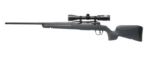 Savage Axis 2 XP Compact .243 Win 20 in Left Hand rifle with gray synthetic stock
