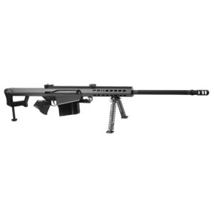 Barrett Model 82A1 .416 Barrett rifle with 29-inch fluted barrel and bipod, black manganese phosphate finish