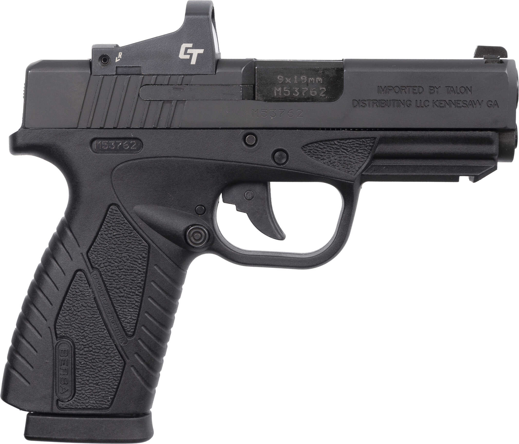 Bersa BPCC Pistol | 9mm | 3.3" Barrel | 8rd
