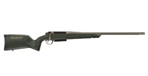 Christensen Arms Evoke .30-06 22in threaded barrel Burnt Bronze/Tan Cerakote with green synthetic stock
