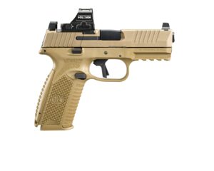 FN 509 MRD 9mm pistol Flat Dark Earth with Holosun 407C and two 17-round magazines