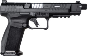 Century Arms Canik METE SFx Pro 9mm black pistol, optics-ready, threaded barrel