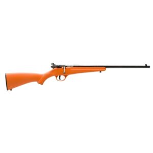 Savage Rascal youth .22 LR bolt-action rifle 16.125in orange stock 13810