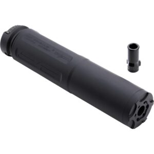 CMMG Defcan 9 Gen 2 9mm suppressor black Cerakote with tri-lug adapter