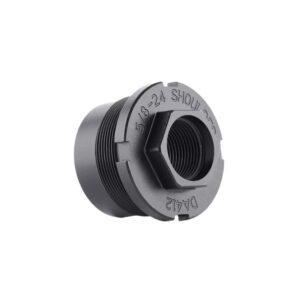 Dead Air P-Series Fixed Mount M18x1 black fixed mount for P-Series pistol silencers