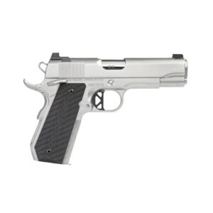 Dan Wesson V-Bob 01827 .45 ACP 4.25 inch stainless pistol with black G10 grips