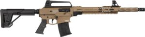 Hatsan Escort DF12 FDE 12 GA semi-auto shotgun 18 inch barrel FDE finish