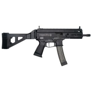 Grand Power Stribog SP9A1 9mm pistol 8 inch threaded barrel SBT brace black