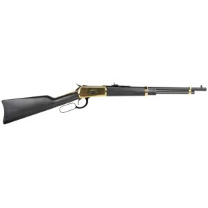 Heritage Arms 92 .45 Colt 18 inch lever action rifle gold PVD barrel hardwood stock