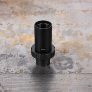 Silencer Co Echo Choke Adapter AC865 for Saiga/Vepr 12 M22x.75 black steel