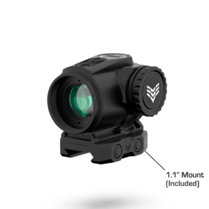 Swamp Fox Raider Micro Prism 1x20 6 MOA red prism sight