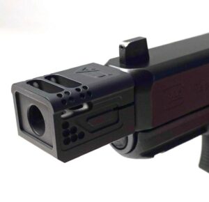 Sylvan Arms 9mm titanium compensator for Glock with 1/2-28 thread
