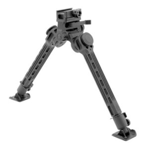 Leapers UTG Big Bore Full Stability Bipod 9-14 inch black Picatinny mount