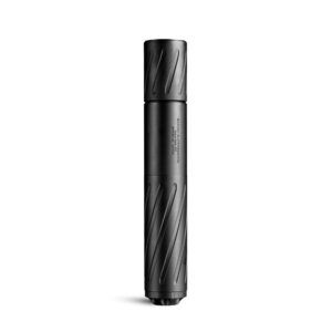 Banish 30 titanium direct-thread suppressor, black finish, 7-9 inch modular length
