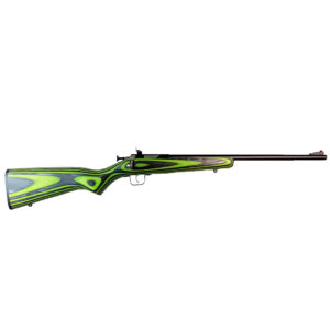 Keystone Crickett KSA2231 .22 LR youth rifle green black laminate blued barrel