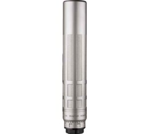 Dead Air Nomax 33 Xemax silver suppressor side view