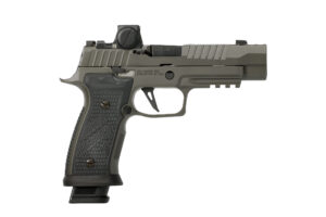 SIG Sauer P320 AXG Legion 9mm 3.9in with ROMEO-X reflex sight and Legion Gray slide