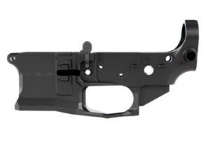 SilencerCo SCO15 billet AR-15 stripped lower receiver black