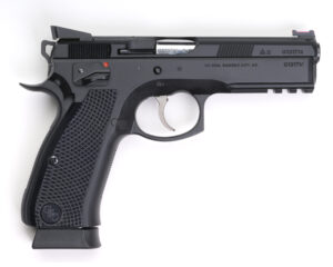 CZ-USA SP-01 Shadow Custom 9mm 4.6 inch barrel black polycote three 19-round magazines