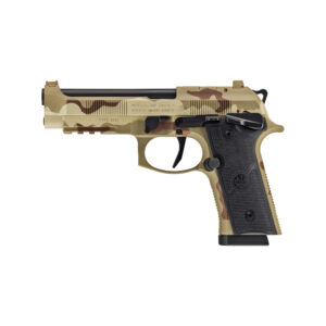 Beretta 92XI SAO 9mm DCU Cerakote 4.7 inch barrel hand-painted Howe Arms