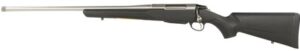 Tikka T3x Lite left-hand .308 Win stainless bolt-action rifle with black synthetic stock
