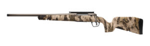 Savage Axis 2 Pro Compact .400 Legend 20-inch left-hand rifle in gun metal bronze with western camo stock
