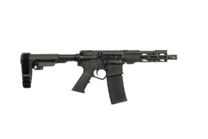 Wise Arms WA-15B .300 AAC Blackout 7.5 inch SBA3 semi-auto pistol black Cerakote