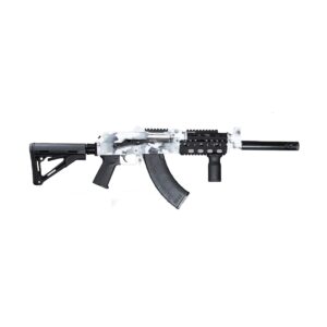 Zastava Arms ZPAP92 ZP92762CTRAW 7.62x39 Artic White Camo quad rail Magpul CTR