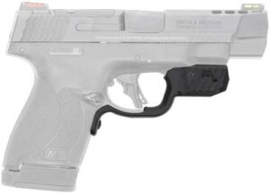Crimson Trace Laserguard for S&W M&P Shield Plus with green laser and integrated white light, black matte finish