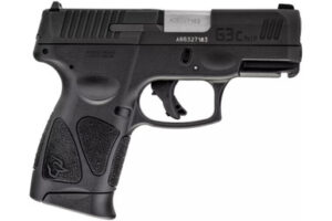 Taurus G3C 9mm compact pistol with MFT US flag holster