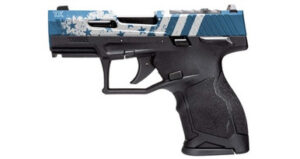 Taurus TX22 Compact .22LR 3.6in threaded barrel black slide with blue US flag