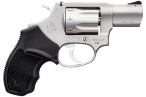 Taurus 942 .22 LR 2-inch matte stainless 8-round revolver, side view