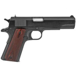 Colt 1911 Classic Government O1911C-38 .38 Super 5-inch blued pistol with rosewood grips