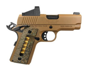 Girsan MC1911 SC Ultimate .45ACP 3.4" Dark Earth pistol with factory optic