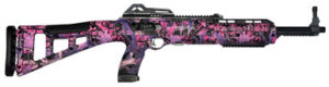 Hi-Point 4595TSPI .45 ACP 17.50 inch carbine with pink camo stock
