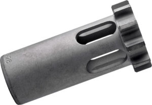 AAC Ti-RANT 45 Suppressor Piston M16x1LH Silver by Advanced Armament Corp