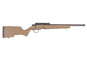 Christensen Arms Ranger .17 HMR 18in carbon fiber barrel tan/black stock