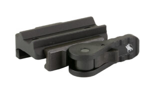 American Defense AD-B2 cantilever mount for Mini ACOG in black anodized finish