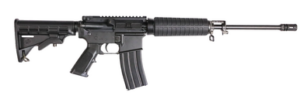 Bushmaster QRC 16-inch semi-auto rifle in matte black with 30rd PMAG