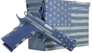 Citadel CITC45FUSBAC 1911 .45 ACP 5 inch barrel American Flag Bazooka Green Cerakote