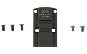 C&H Precision PLT RMR TO ACRO STL adapter plate black matte