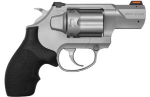 Diamondback SDR 2-inch stainless 6-shot revolver with fiber-optic sights and Hogue rubber grip