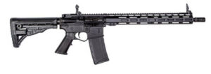 ET Arms ETAGOMEGA556ML15 Omega-15 5.56x45mm 16in rifle with 15in M-LOK handguard and flip-up sights in black
