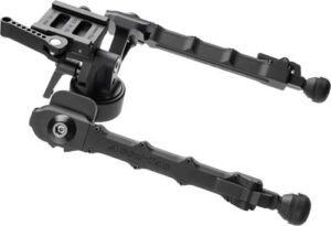 Accu-Tac FC-5 G2 Arca Spec Bipod in flat black with adjustable legs