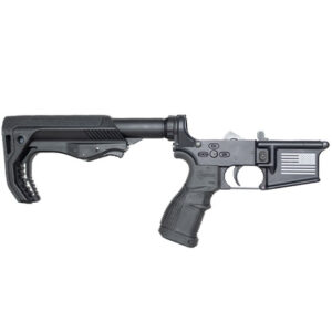 FosTech Tech CompLower Multi complete lower in black with Tomahawk stock and Sabre Comfort Grip